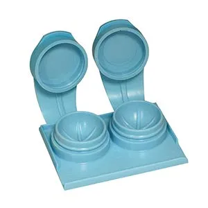 Vista 2 de Estuches planos para lentes de contacto con tapa plegable, surtidos (paquete de 100 unidades)
