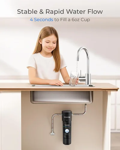 Vista 7 de Waterdrop RF10 - Cartucho de filtro de repuesto para filtro de agua debajo del fregadero 10UA/10UB, reduce PFAS, PFOA/PFOS, plomo, cloro, mal sabor