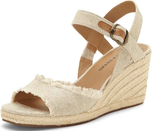 Vista 24 de Lucky Brand Sandalias de cuña Mindra para mujer Negro