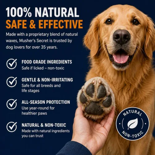 Vista 6 de Cera para protección de garras de mascota de Musher's Secret , Azul