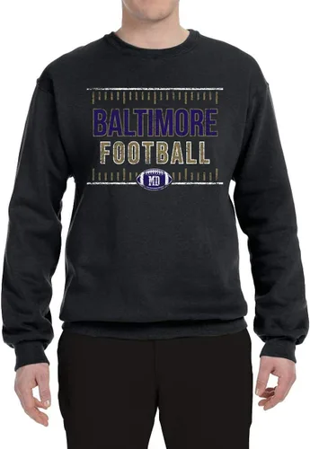 Vista 3 de Wild Bobby Arizona ARI Hometown City Football Fan Pride Sports - Sudadera unisex con cuello redondo Arizona