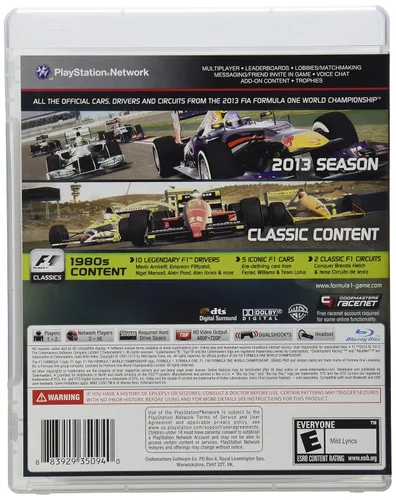 Vista 2 de F1 2013 - Playstation 3