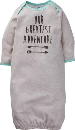 Vista 4 de Gerber Unisex Baby Boy and Girls 4-Pack Sleeper Gown
