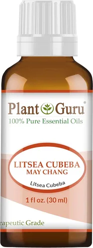 Vista 4 de Aceite Esencial Litsea Cubeba (May Chang) 0.2 fl oz. 100% puro sin diluir grado terapéutico.