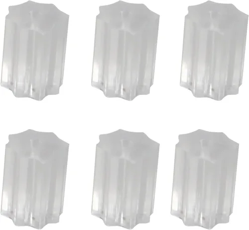 Vista 9 de 290 piezas de aretes de silicona para tachuelas, parte trasera de aretes de cubierta completa, 6 estilos de aretes de goma hipoalergénica 6 estilos
