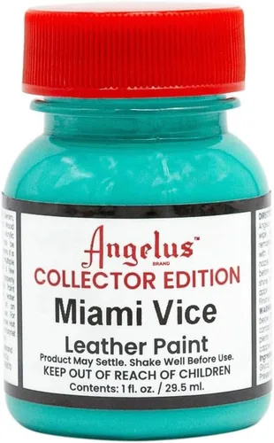 Vista 16 de Angelus Pintura para cuero neón, 1 onza., Amazon Green