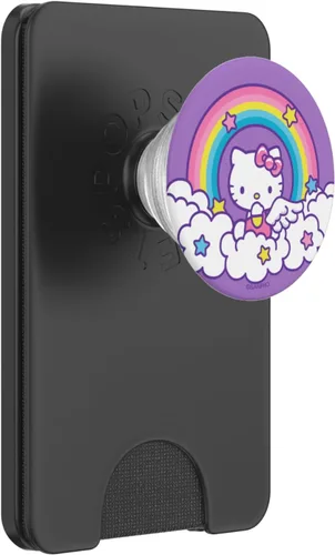 Vista 6 de Hello Kitty PopSockets PopGrip de Rainbow Angel para MagSafe