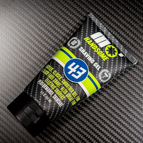 Vista 3 de Mo' Handsome Gel de afeitado prémium para hombres – Fórmula de deslizamiento suave para un afeitado cercano – Uso con cuchillas de afeitar