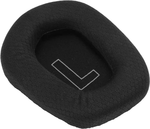 Vista 7 de 2 almohadillas para los oídos, transpirables y cómodas, almohadillas de espuma viscoelástica para auriculares Logitech G733 de bajo ruido (negro)