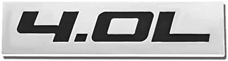 Vista 74 de 1.5L Negro/Cromo Aleación de Aluminio Auto Maletero Puerta Guardabarros Parachoques Insignia Calcomanía Emblema Cinta Adhesiva Pegatina
