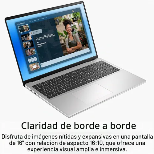 Vista 2 de Computadora portátil Dell de 16", RAM DDR5 de 96 TB, SSD PCIe de 6 TB