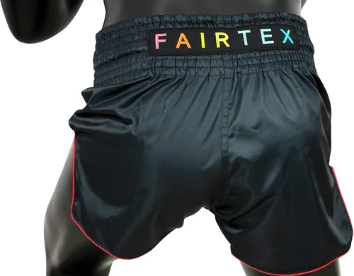 Vista 6 de Fairtex Pantalones cortos de boxeo Muay Thai de corte delgado "Kabuki