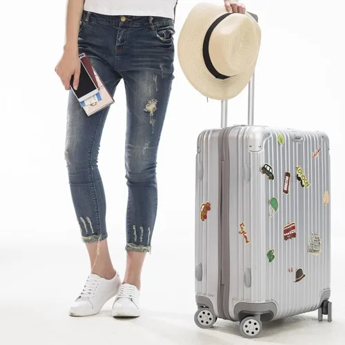 Vista 8 de Fundas para ruedas de equipaje, 8 piezas, cubierta de rueda de maleta, cubierta protectora de silicona para la mayoría de accesorios de equipaje