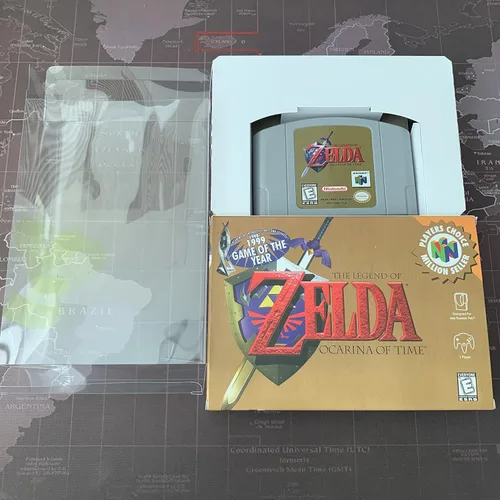 Vista 4 de New for The Legend of Zelda Ocarina of Time 64 Game Card for Nintendo 64 Games Nintendo Console N64 Games US n64 games boxes