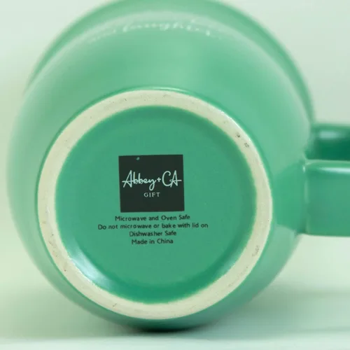 Vista 7 de Abbey Gift Juego de tazas y posavasos de cerámica para hermanas