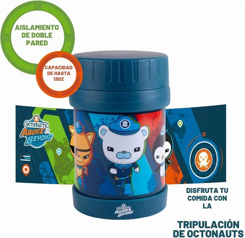 Vista 6 de Octonauts Above & Beyond - Tarro de alimentos de acero inoxidable para Azul