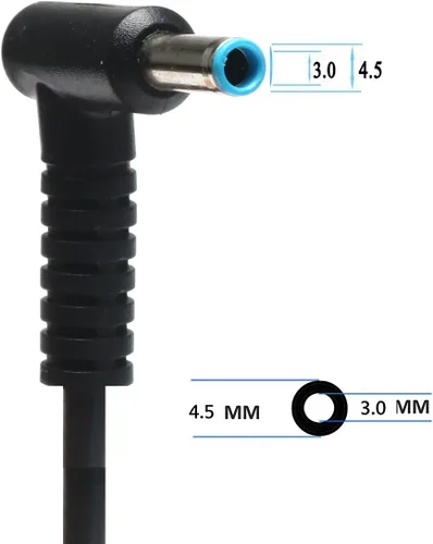 Vista 4 de Cargador adaptador de CA de 45 W/fuente de alimentación para HP 17 17Z 17T 17-AK 17-AR 17-BS 17-BY 17-CA 17-CN:17-ak013dx 17-by1053dx 17-by0021dx