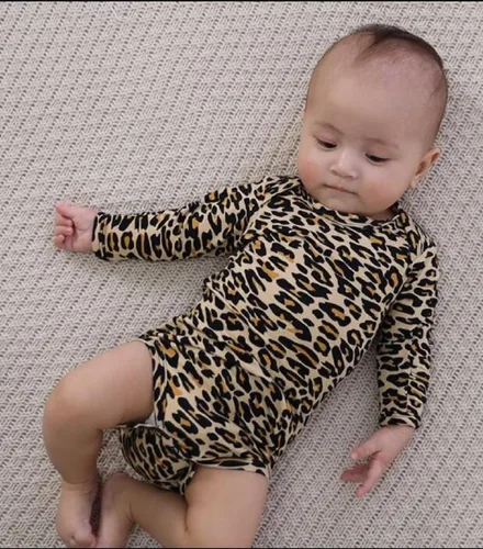 Vista 10 de Body para bebé con puños de manopla, rayón hecho de bambú, pijama de manga larga para niños y niñas