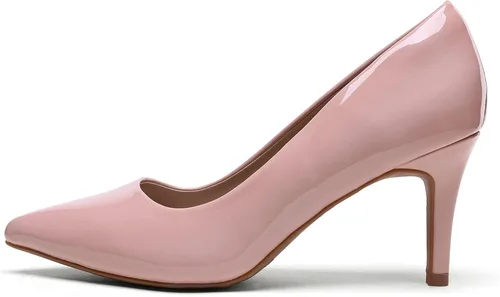 Vista 3 de DREAM PAIRS Zapatos de tacón alto de aguja para mujer, con punta cerrada, zapatos de vestir para bodas, trabajo, oficina, negocios, 3 pulgadas