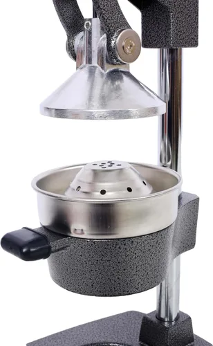 Vista 7 de Exprimidor de cítricos de hierro fundido: exprimidor manual de naranja de grado comercial, exprimidor de prensa manual resistente para naranja limón