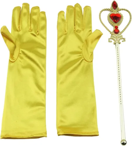 Vista 5 de Orgrimmar Accesorios de vestir de princesa con tiara corona y varita para regalos para niños y niñas