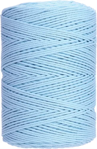 Vista 39 de Cuerda de macramé de 2 mm x 349 metros de cuerda de algodón natural para macramé, cuerda de macramé de color, cuerda de algodón suave, suministros