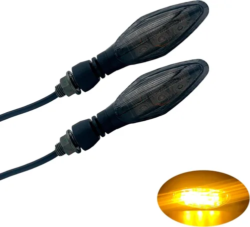 Vista 15 de Luz de señal de giro LED E-MARK Vehículo Inspección 2 unids set moto universal alto brillo DC12V
