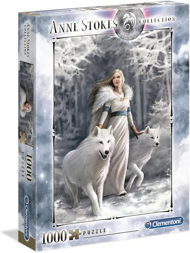Vista 4 de Clementoni - 39465 - Colección Anne Stokes - Rompecabezas Protector para Adultos y Niños - 1000 Piezas