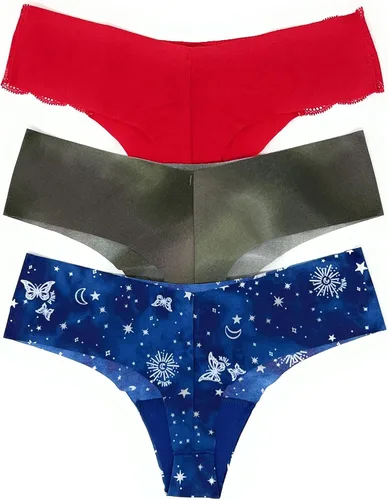 Vista 2 de Victoria's Secret PINK Tanga Panty - Juego de 3