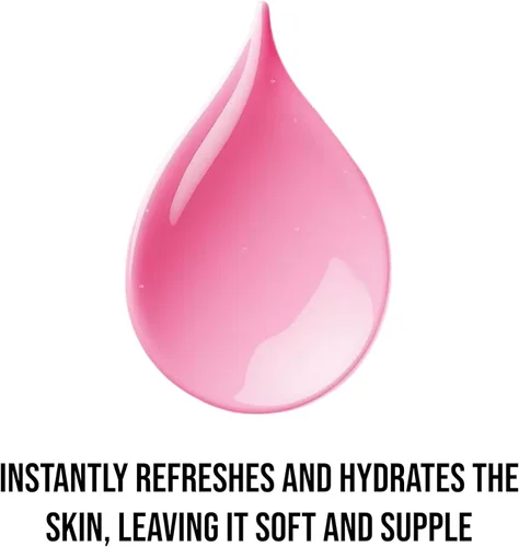 Vista 3 de Spray de agua para rostro, cabello y cuerpo de damasco búlgaro, rosa y floral, 3.4 onzas líquidas