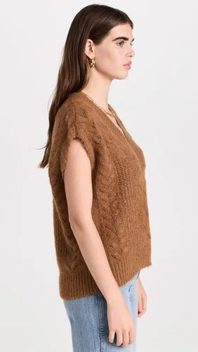 Vista 4 de Pistola Denim Chaleco Kiran para mujer