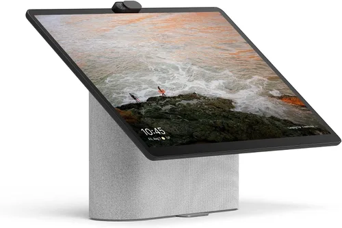 Vista 2 de Facebook Portal+ - Pantalla táctil inteligente de 14 pulgadas para videollamadas con altavoces estéreo