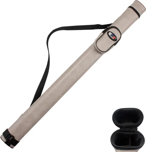 Vista 11 de GSE 1x1 Hard Billiard Pool Cue Case, Holds 1 Butt and 1 Shaft Negro