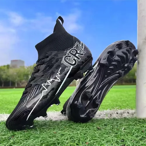 Vista 4 de Tacos de fútbol para hombre y mujer, zapatos de fútbol de interior para jóvenes, AG TF, botas de fútbol unisex