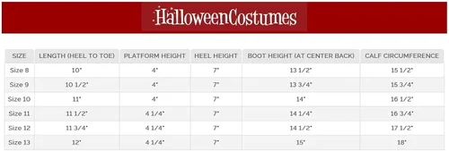 Vista 3 de FUN Costumes Botas KISS Catman Talla 11