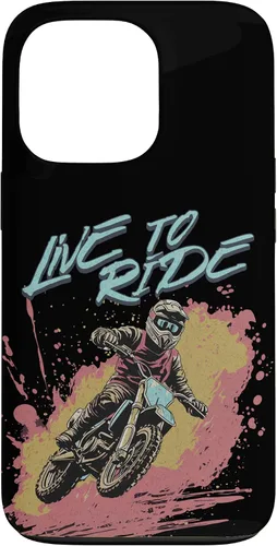 Vista 10 de Live to Ride Dirt Bike Motocross Racing Motorcycle Riding Case for iPhone 16
