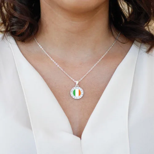 Vista 3 de Inspired Silver - Collar de plata de 18.0in con circonita cúbica