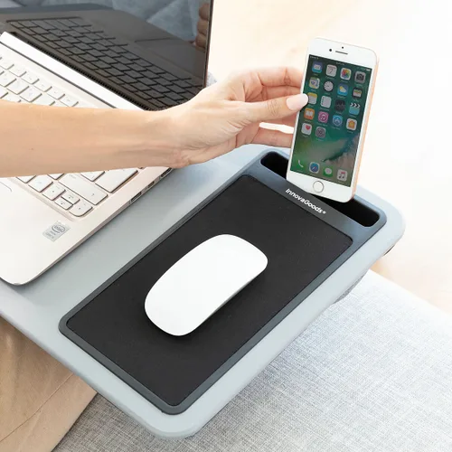 Vista 5 de Escritorio Portátil para Ordenador con Cojín XL Deskion InnovaGoods