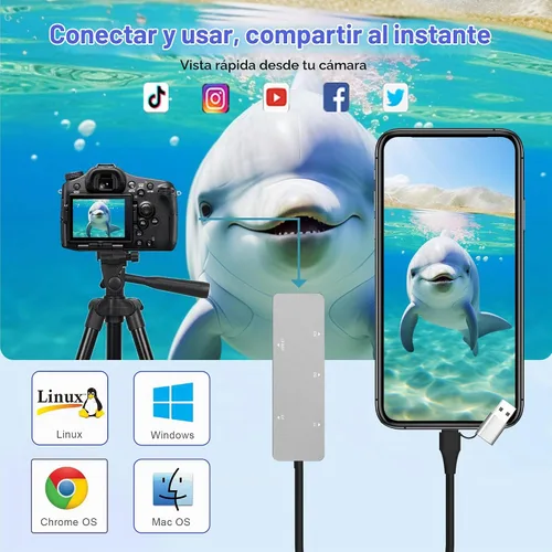 Vista 5 de CFast - Lector de tarjetas CFast2.0 USB C CFast2.0 de 5 Gbps CFast/SD/Micro SD/XD/Flash compacto, lee 5 tarjetas simultáneamente, tarjeta Sony XD