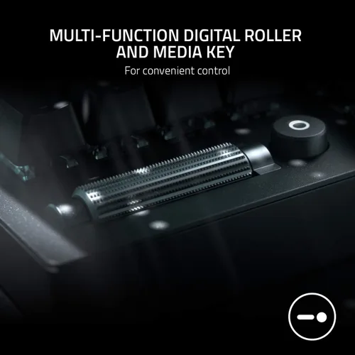 Vista 2 de Teclado mecánico para juegos Razer BlackWidow V3 Teclas mecánicas verdes - Táctil y sonoro - Iluminación RGB Chroma - Factor de forma compacto
