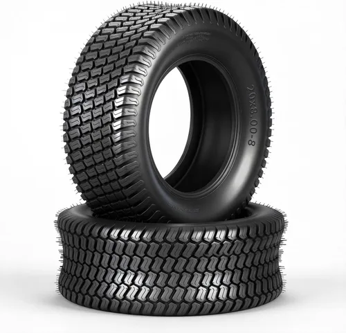 Vista 24 de 15x6.00-6 Neumáticos para cortacéspedes (Juego de 2), Neumáticos sin cámara de 4 capas con patrón S para césped, 15x6x6 para cortacésped, tractor