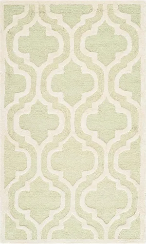 Vista 26 de SAFAVIEH Cambridge Collection CAM132E - Alfombra decorativa de lana marroquí de primera calidad, 2 x 3 pies, color negro y marfil