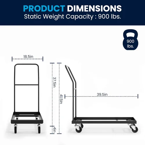 Vista 3 de Flash Furniture Silla plegable Dolly Kaden
