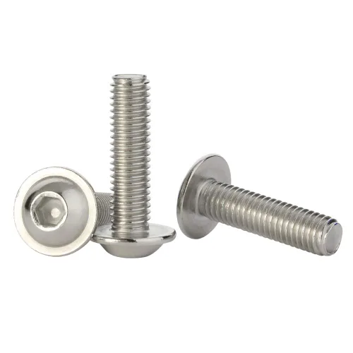 Vista 10 de Mellewell M3-0.5 x 6mm Tornillos de Cabeza de Botón con Soporte de Enchufe de Casquillo, Accionamiento de Enchufe Allen, Acero Inoxidable 304