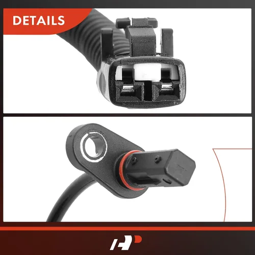 Vista 7 de A-Premium Sensor de velocidad de rueda ABS compatible con modelos Kia – Forte 2014-2015/2017-2018 Sedán, Forte Koup 2014-2016 Coupé – Lado trasero