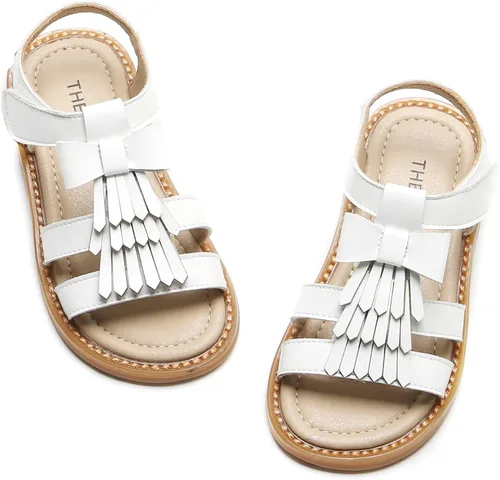 Vista 190 de THEE BRON Sandalias cómodas para niñas, zapatos para niños, sandalias rellenas