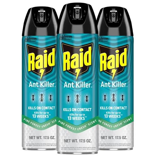 Vista 10 de Raid Ant Killer Spray Kills on Contact Pine Forest Fresh Scent Defense System 17.5 onzas (paquete de 2)