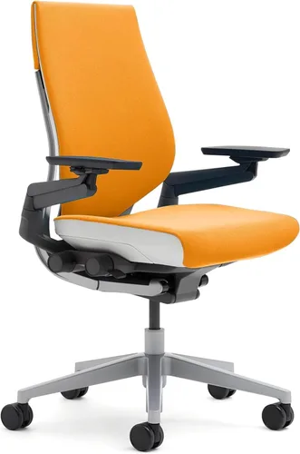 Vista 12 de Steelcase Gesture - Silla de oficina, Textil, azul Jay