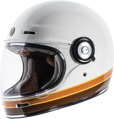 Vista 13 de TORC T1/Newport - Casco de moto de fibra de vidrio de cara completa aprobado por DOT y ECE