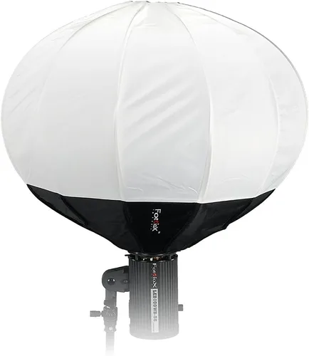 Vista 4 de Fotodiox Linterna Softbox 26in (65cm) Globe – Caja de luz plegable con Bowens Speedring para Bowens, Interfit y luces compatibles